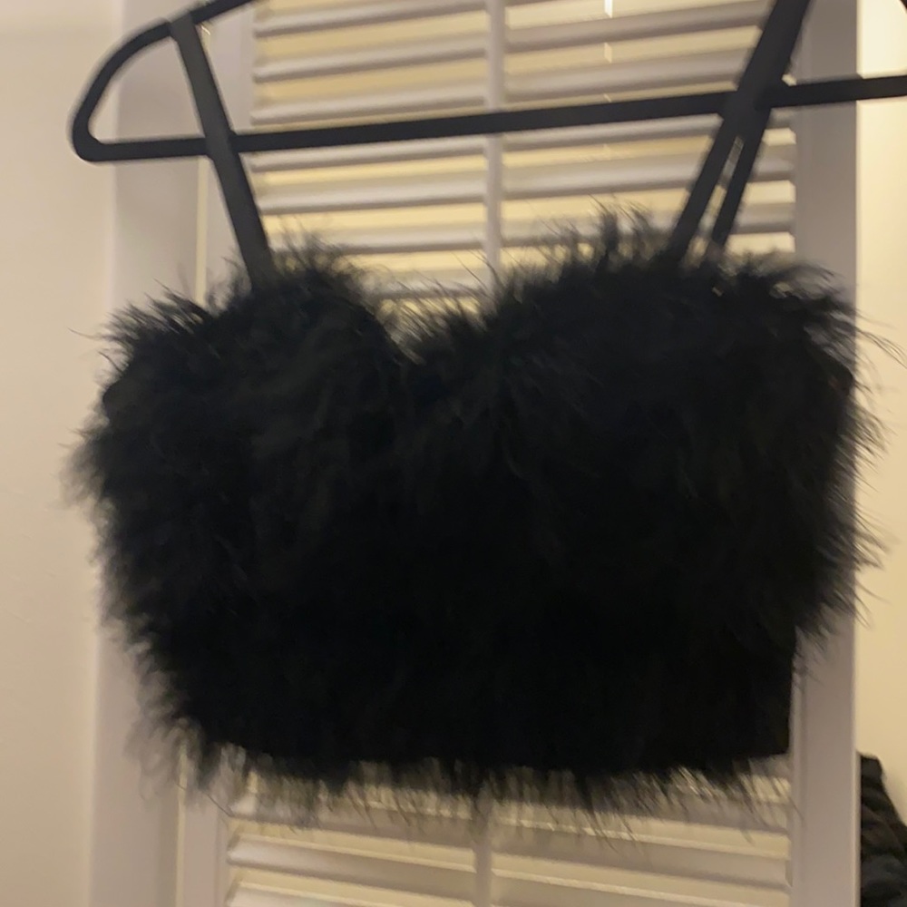 goose feather top
